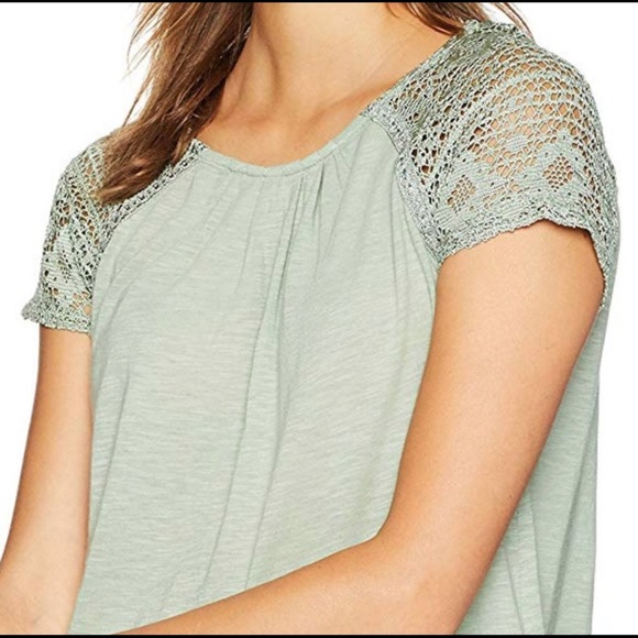 Lucky Brand Green Tee Sz M - Picture 3 of 8